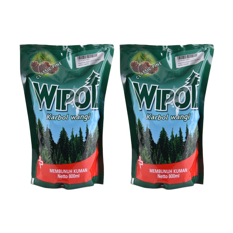 Jual Wipol Karbol Pembersih Lantai Refill 2x 800 mL 