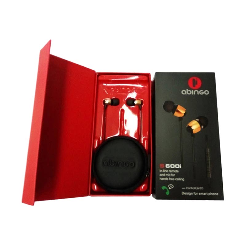 Jual Abingo S600i Headset - Hitam [Jack 3.5] Online Maret 2021 | Blibli