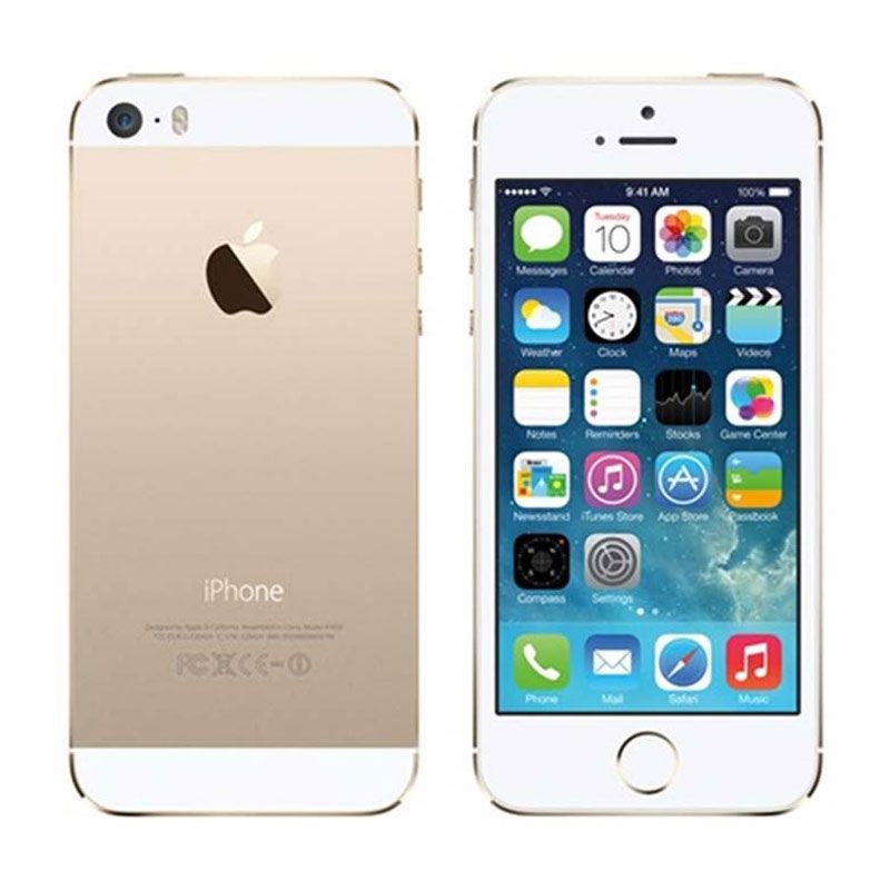 Jual Apple iPhone 5S 16 GB Gold Smartphone [Refurbish 