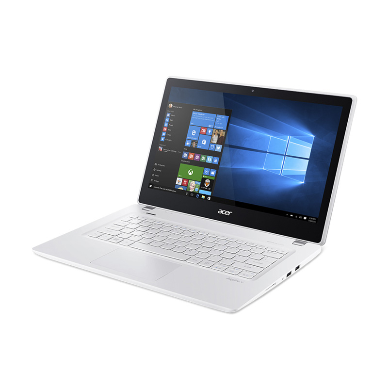 Acer Aspire V3-372T-58S3 Notebook - White [4 GB DDR3/Core i5-6200U/13.3 Inch/Windows 10]