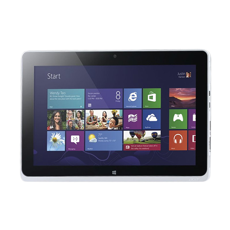 Acer Iconia W511-27602G03ISS Notebook - Silver [Intel Atom Z2760/10.1 Inch/2GBDDR/64GB SSD/Windows 8]