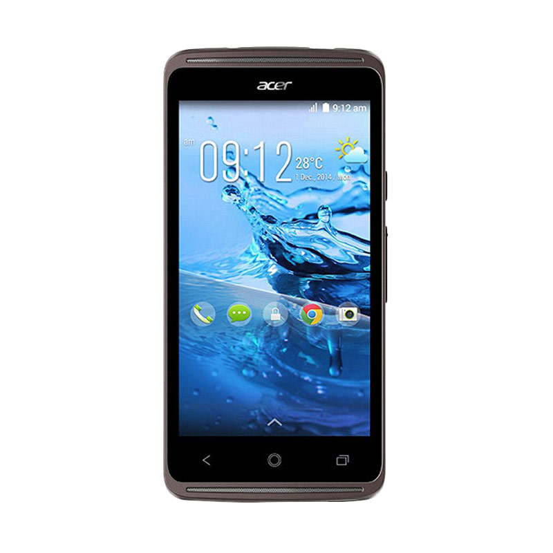 Acer Liquid Z410 Black Smartphone [RAM 1 GB/8 GB/Garansi Resmi]