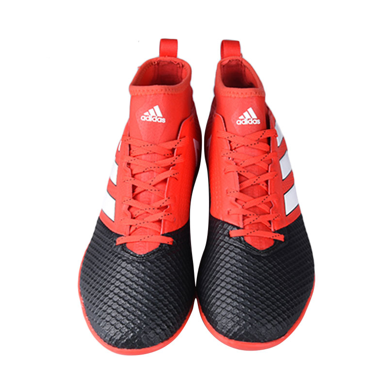 red and black adidas men