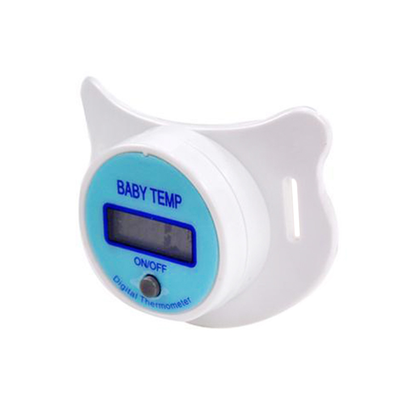 jual adora baby termometer empeng digital biru jual adora baby termometer empeng digital biru