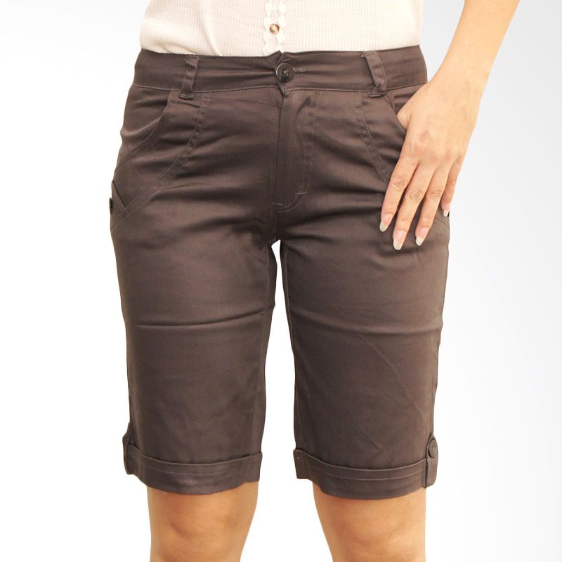 Adore Abu-abu Short Pants Celana Pendek Wanita