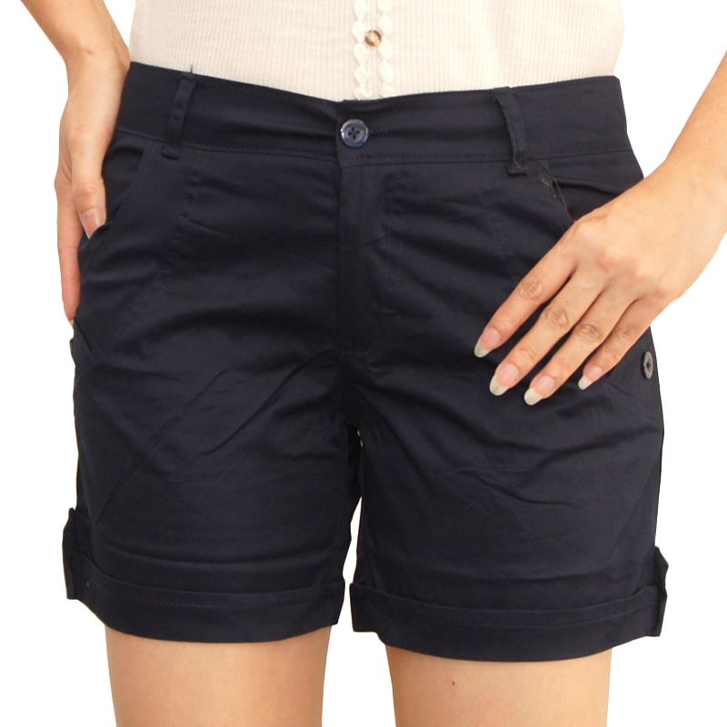 Adore Hotpant Navy Blue Celana Pendek Wanita