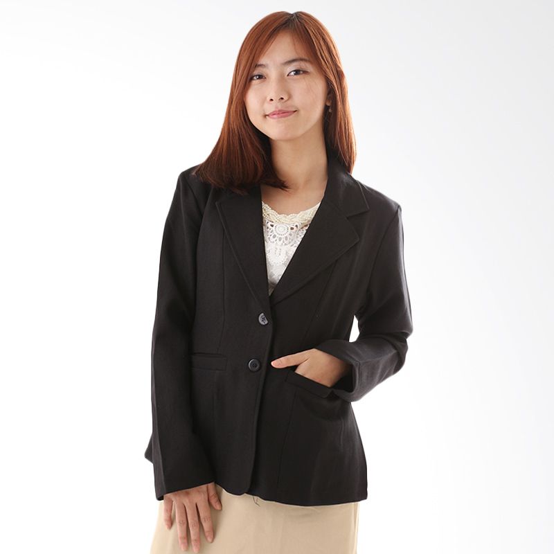 Adore PP Hitam Blazer Wanita