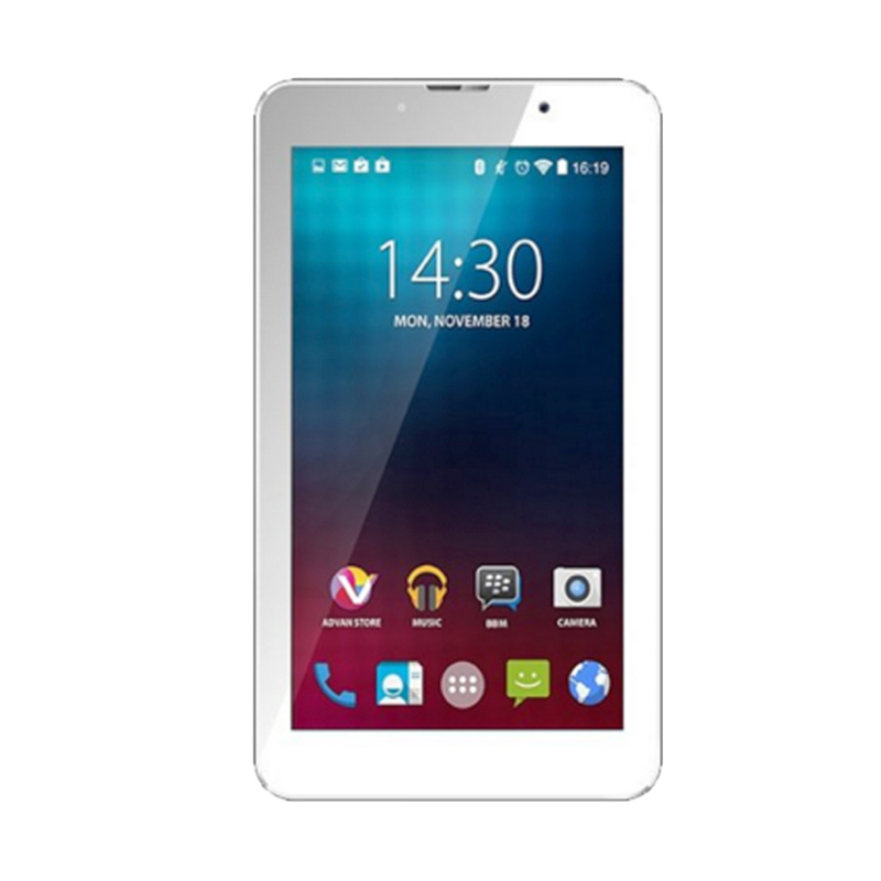 Advan Vandroid I7A Tablet - Edisi Bima Putih [8GB/ 1GB/ 4G LTE]