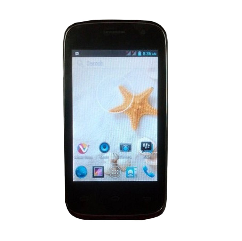 Advan Vandroid S3 Hitam Smartphone + Softcase