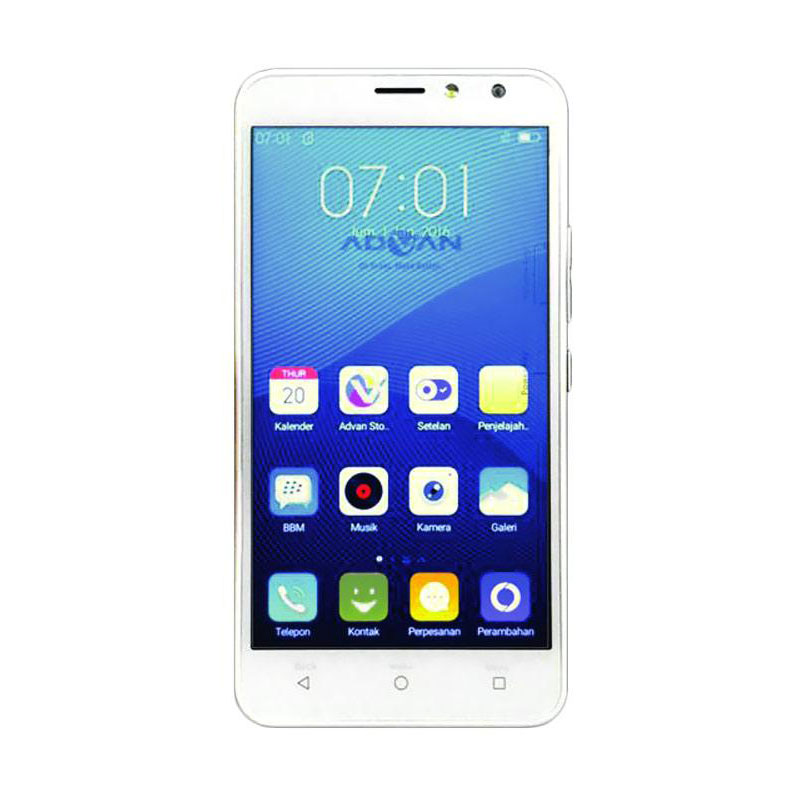 Advan Vandroid S5E NXT Smartphone - White [8GB/ 1GB]