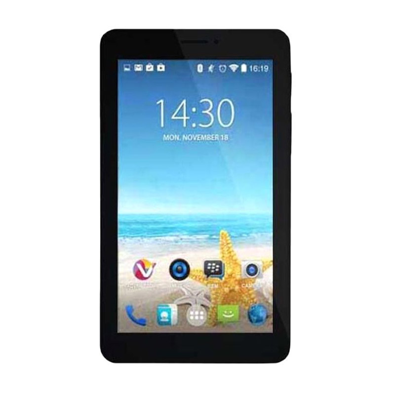 Advan X7 Black Tablet Plus Free Silicon Cass