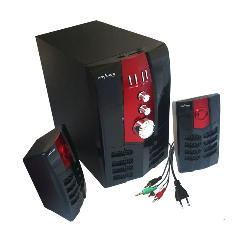 Jual Advance M310BT Speaker Bluetooth - Red Online - Harga 
