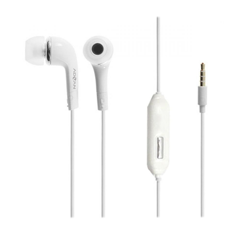 Jual Advance Stereo Handsfree Headset Putih di Seller InCopIT