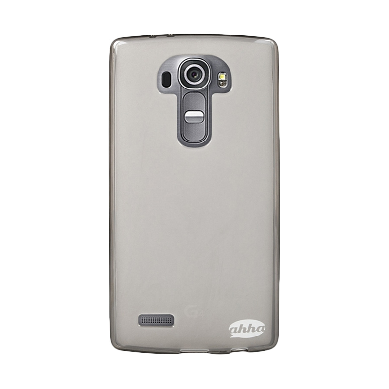 Spek Harga Ahha Moya Gummishell Misty Softcase Casing for LG G4 - Tinted Black Terbaru