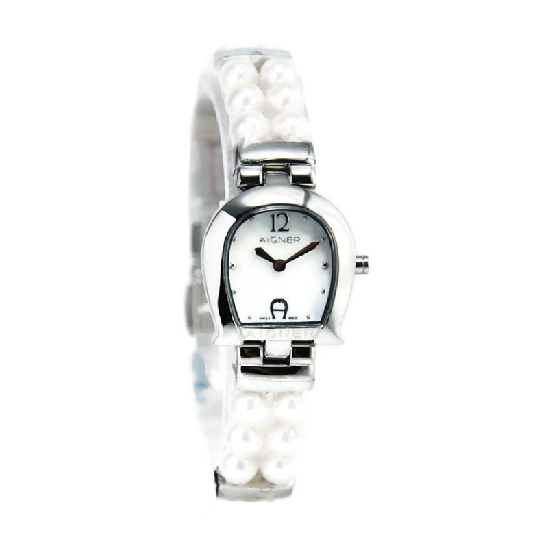 Aigner A03226 La Spezia Jam Tangan Wanita - Putih Silver