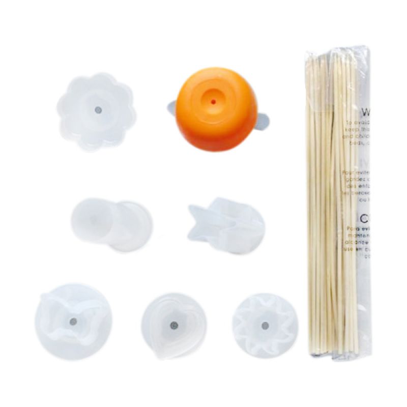 Jual Akuniku Pop Chef Cetakan Buah White Orange jual akuniku pop chef cetakan buah white orange