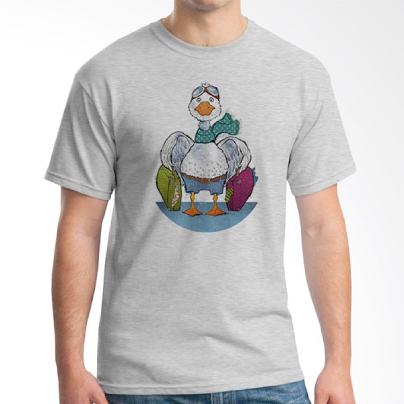 jual ordinal animal character 02 abu abu t shirt pria jual ordinal animal character 02 abu abu t shirt pria
