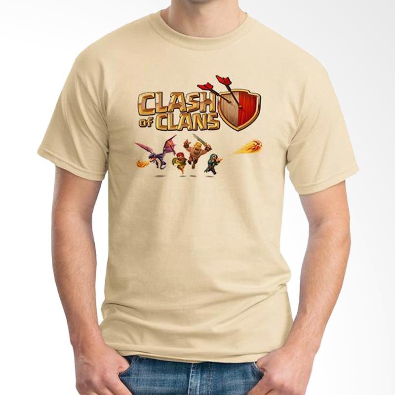 Ordinal Clash of Clans Edition 03 Coklat Krem T-Shirt Pria Extra diskon 7% setiap hari Extra diskon 5% setiap hari Citibank – lebih hemat 10%
