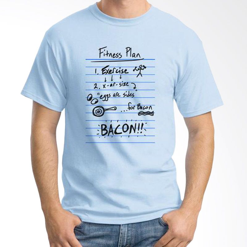 jual ordinal fitness plan biru muda kaos pria jual ordinal fitness plan biru muda kaos pria