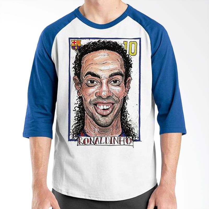 Ordinal Football Player Edition Ronaldinho 02 Raglan Biru Putih T-Shirt Pria Extra diskon 7% setiap hari Citibank – lebih hemat 10% Extra diskon 5% setiap hari