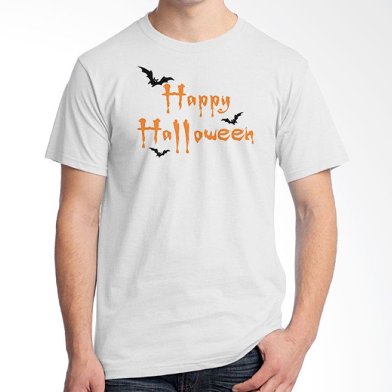 jual ordinal happy 14 putih kaos pria jual ordinal happy 14 putih kaos pria