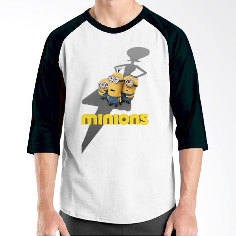 Ordinal Raglan Minions 02 Putih Hitam T-Shirt Pria Extra diskon 7% setiap hari Extra diskon 5% setiap hari Citibank – lebih hemat 10%