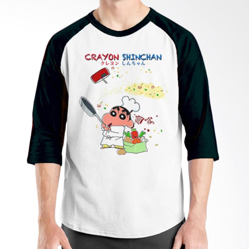 Ordinal Raglan Crayon Shinchan 15 Hitam Putih Kaos Pria Extra diskon 7% setiap hari Extra diskon 5% setiap hari Citibank – lebih hemat 10%