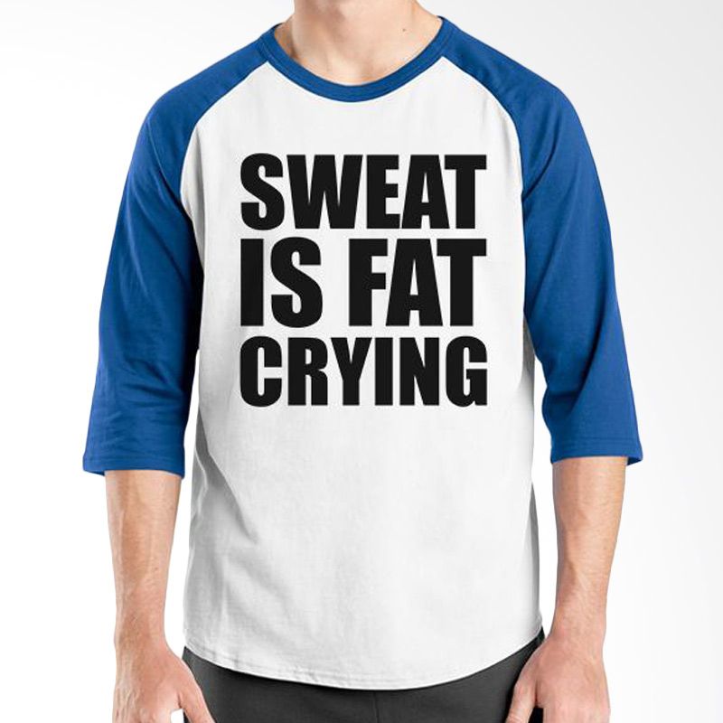 Ordinal Raglan Fitness Sweat Is Fat Crying Putih Biru Kaos Pria Extra diskon 7% setiap hari Extra diskon 5% setiap hari Citibank – lebih hemat 10%