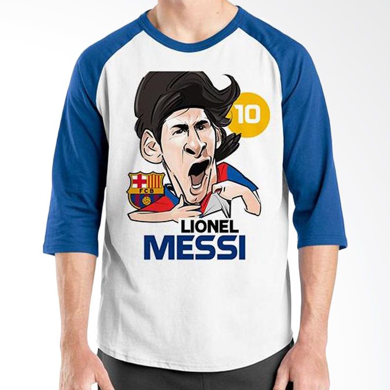 Ordinal Raglan Football Player Edition Messi 02 Biru Putih Kaos Pria Extra diskon 7% setiap hari Extra diskon 5% setiap hari Citibank – lebih hemat 10%