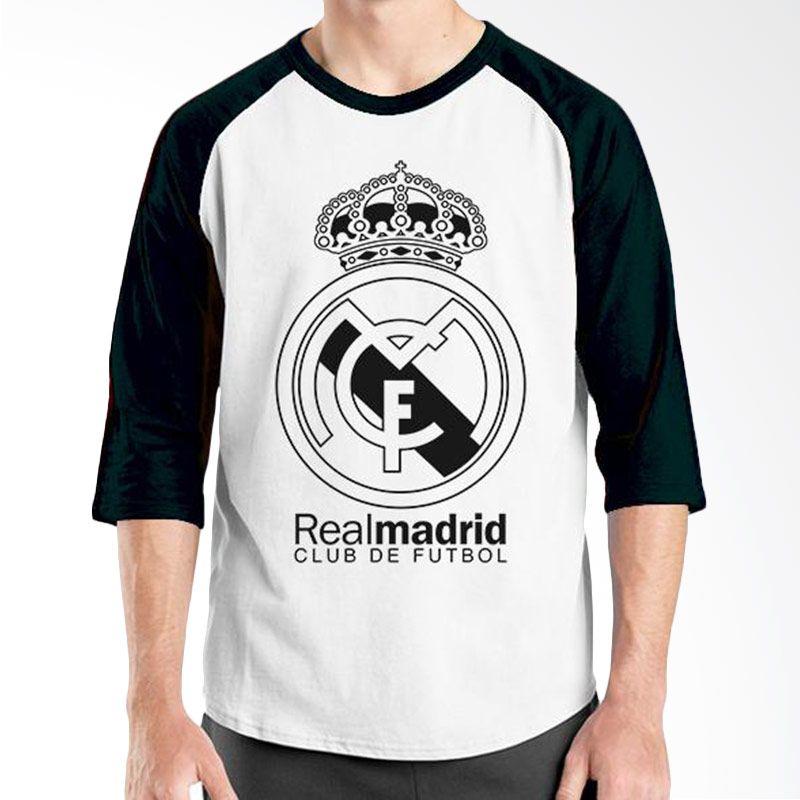 Ordinal Raglan Real Madrid 07 Hitam Putih Kaos Pria Extra diskon 7% setiap hari Extra diskon 5% setiap hari Citibank – lebih hemat 10%