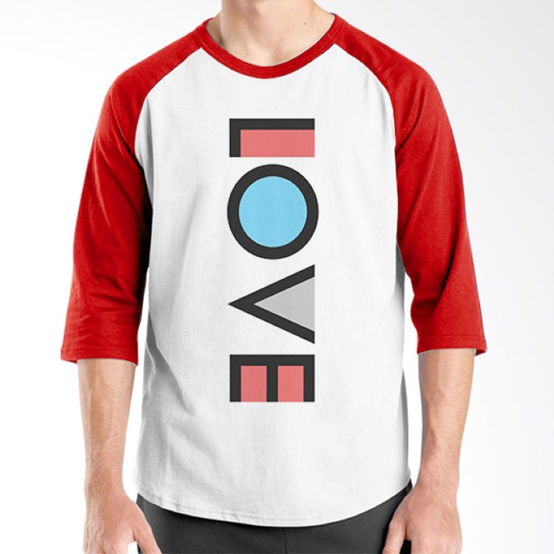 Ordinal Raglan Typography Love 08 Putih Merah T-Shirt Pria Extra diskon 7% setiap hari Extra diskon 5% setiap hari Citibank – lebih hemat 10%