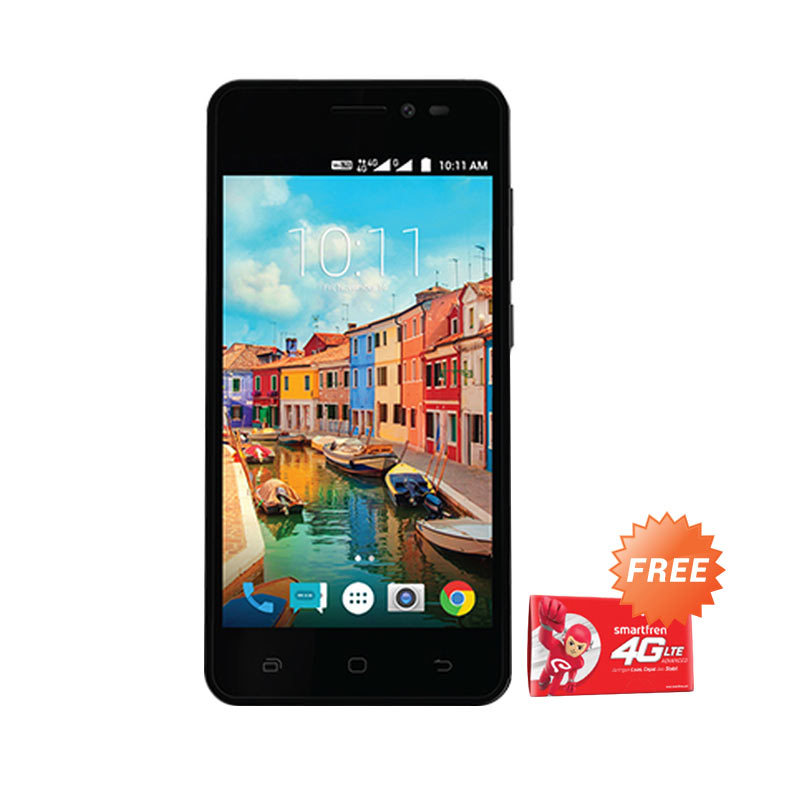 Jual Smartfren Andromax A Smartphone - Hitam [8 GB/1 GB