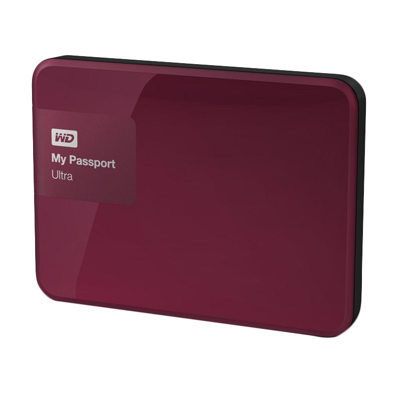 Jual WD My Passport Ultra Premium Red Hard Disk External [3 TB