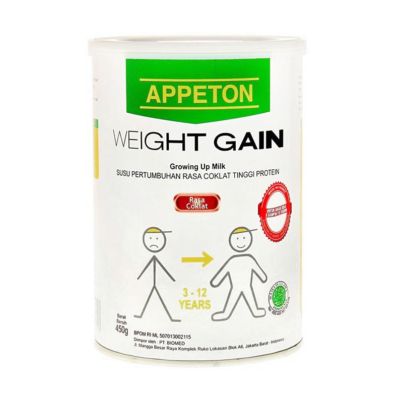 jual appeton weight gain child coklat 450gr jual appeton weight gain child coklat 450gr