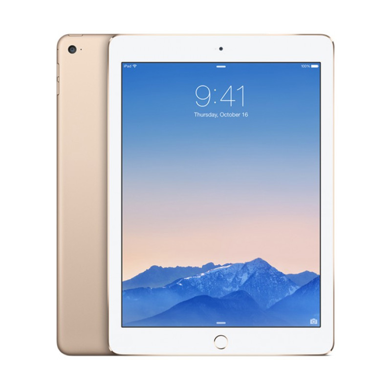Jual Apple iPad Air 2 16GB Tablet - Gold [Wifi Cellular