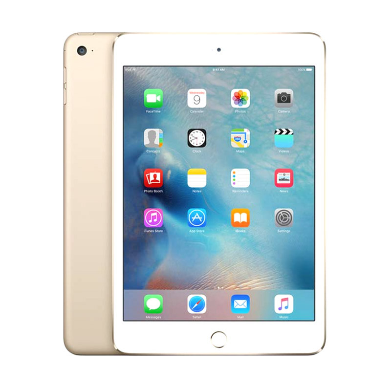 PROMO iPad Mini 4 128 GB Tablet - Gold [WiFi Only/Garansi Resmi]