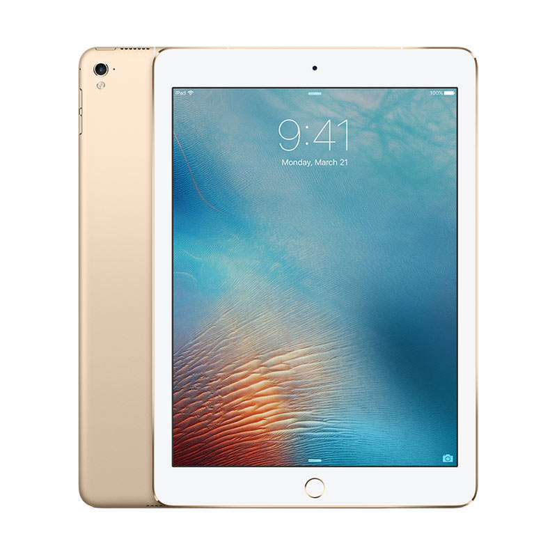 HOT PRICE iPad Pro 128 GB Tablet - Gold [Garansi Resmi/9.7 Inch/WiFi Only]