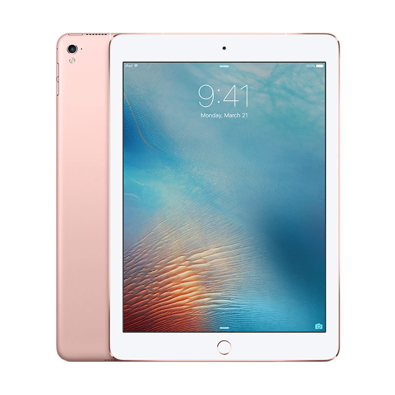 MURAH iPad Pro 128 GB Tablet - Rose Gold [Garansi Resmi/9.7 Inch/WiFi/Cellular]
