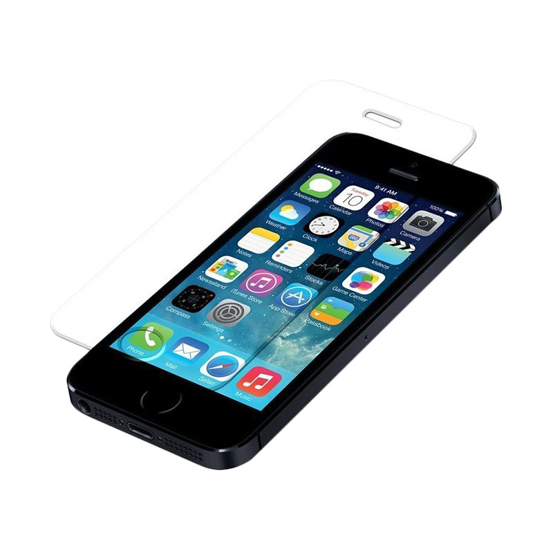 Apple iPhone 5 Hitam (Refurbish) Smartphone [16 GB] + Tempered Glass
