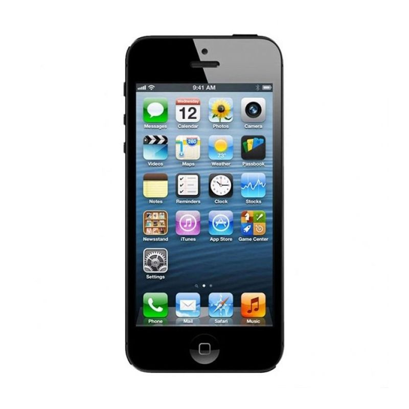 Apple iPhone 5 32 GB Black Smartphone (Refurbish)