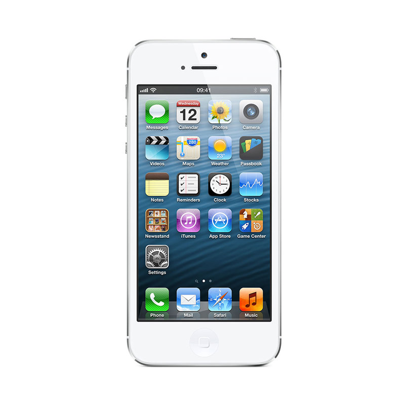 Diskon Apple iPhone 5 32 Refurbished GB Smartphone – Putih