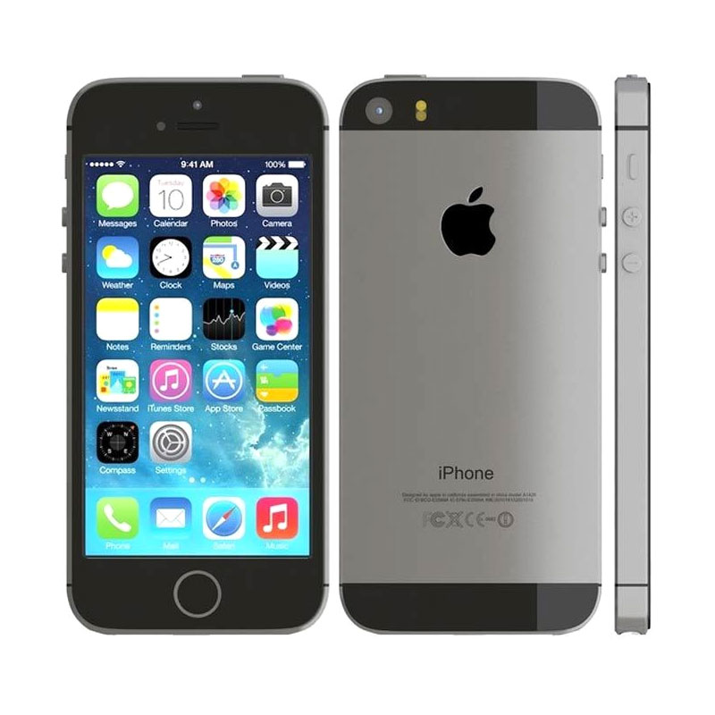 Jual Apple iPhone 5S 16 GB Smartphone - Grey [Garansi 