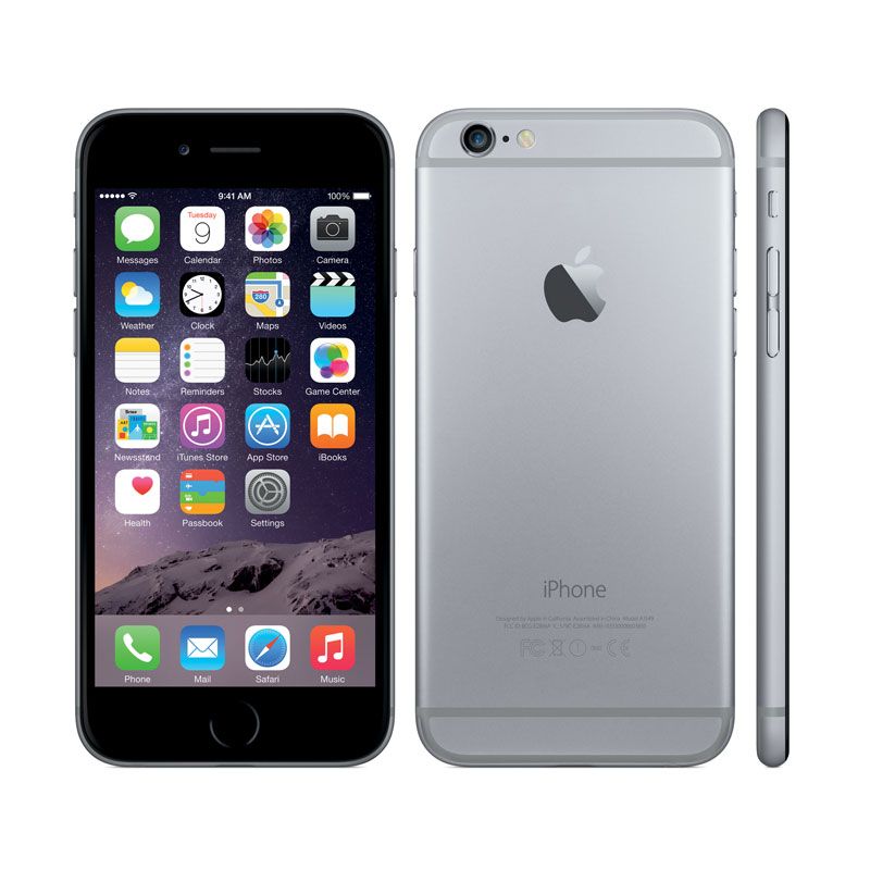 Apple iPhone 6 Plus 64 GB Smartphone - Space Gray [Garansi Resmi]