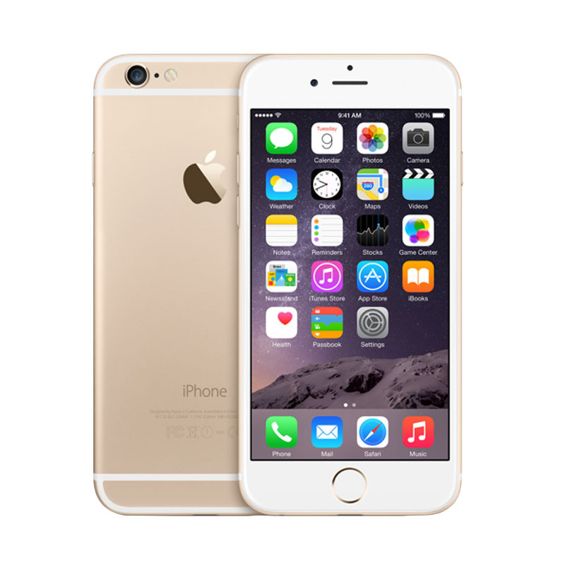 Apple iPhone 6S Plus 64 GB Smartphone - Gold [Refurbished/Garansi Distributor]
