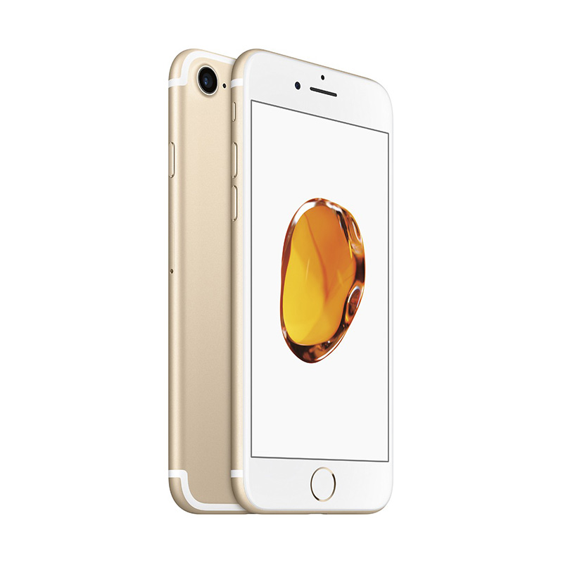 Diskon Apple iPhone 7 128 GB Smartphone – Gold