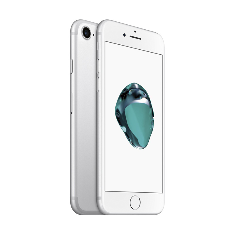 PROMO iPhone 7 128 GB Smartphone - Silver [Garansi Internasional]