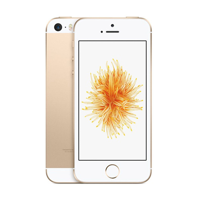 Apple IPhone SE 16 GB Smartphone - Gold Free Tempered Glass