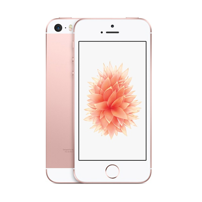 Apple IPhone SE 16 GB Smartphone - Rose Gold + Free Tongsis Cable