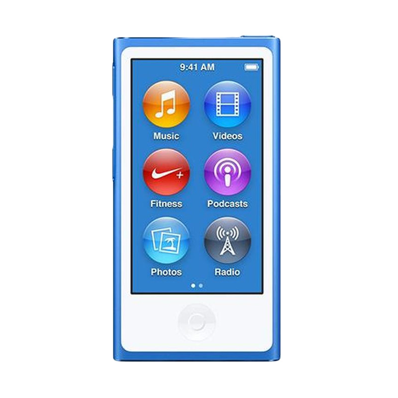 âˆš Apple Ipod Nano 7th Generation Portable Playe   r - Blue