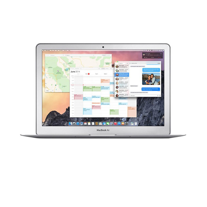 Apple MacBook Air MJVE2 Notebook - Silver [Garansi Resmi Indonesia]
